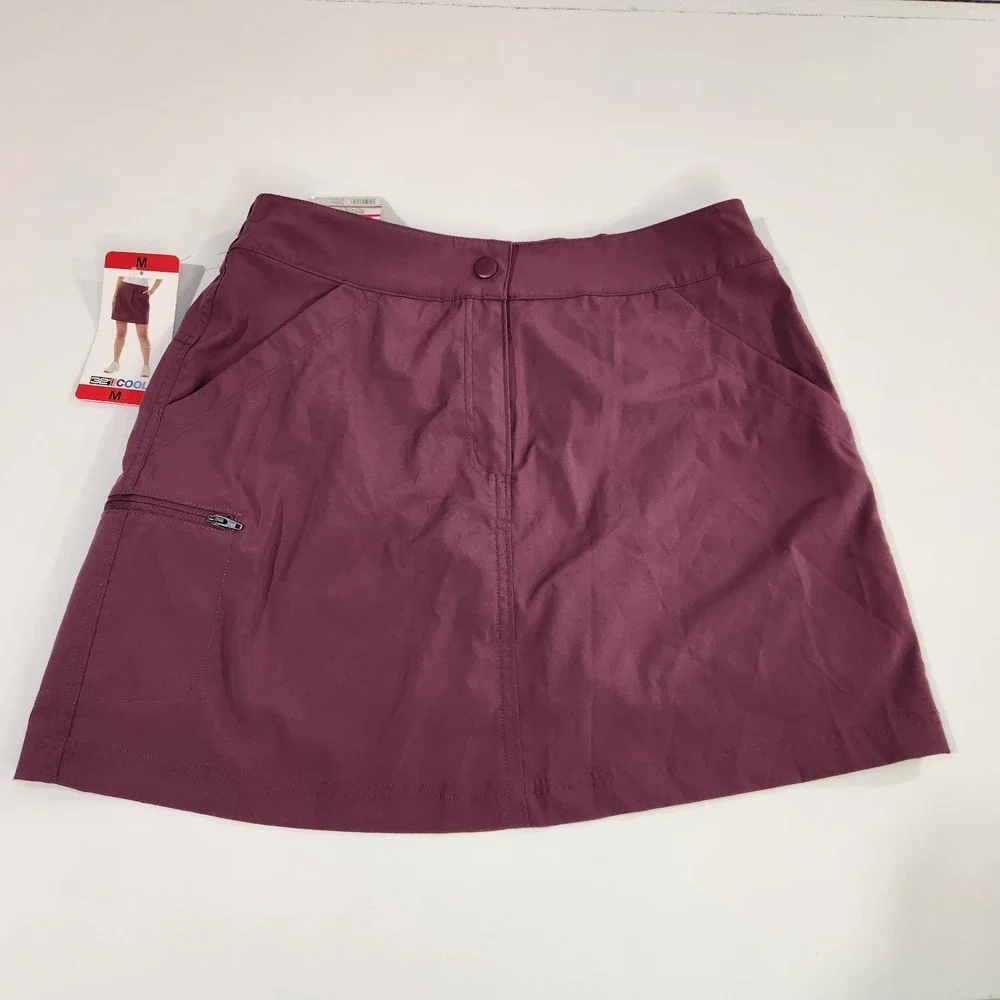32 Degrees Cool Women's‎ Tech Skort, Crushed Violet, Size Medium